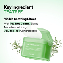 将图片加载到图库查看器,Mediheal Teatree Trouble Calming Pad 100PADS