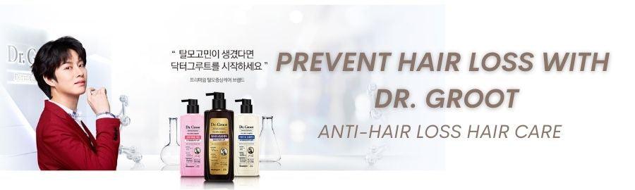 与 Dr. Groot 一起预防脱发 - 韩国第一护发品牌