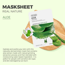 Load image into Gallery viewer, The Face Shop Real Nature Aloe Face Mask (10 Sheets)
