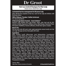 将图片加载到图库查看器，Dr. Groot Anti-Hair Loss Shampoo For Oily Scalp - {{ shop.kloft.com.au}}
