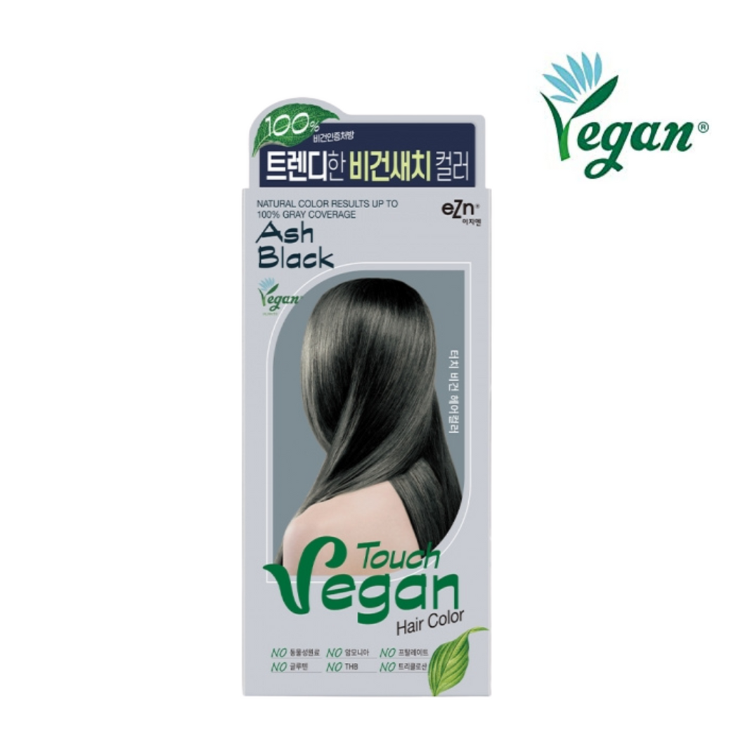 eZn Touch Vegan Ash Black Hair Colour