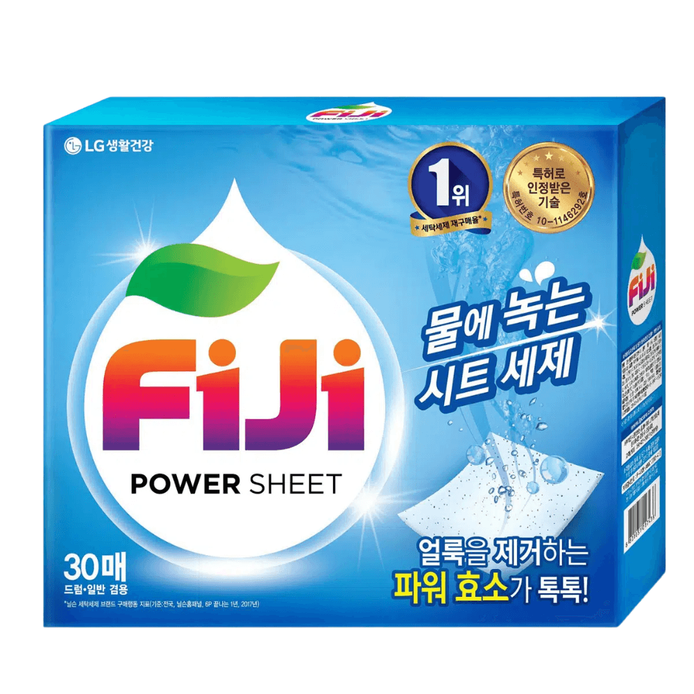 FIJI 100% Soluble Laundry Power Sheet - {{ shop.kloft.com.au}}