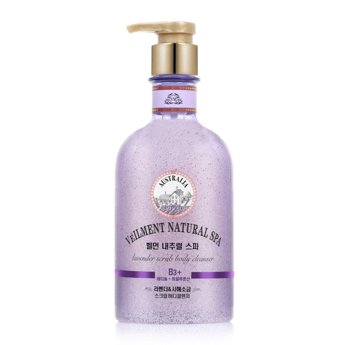 On The Body Veilment Natural Spa Lavender Scrub Body Cleanser - {{ shop.kloft.com.au}}