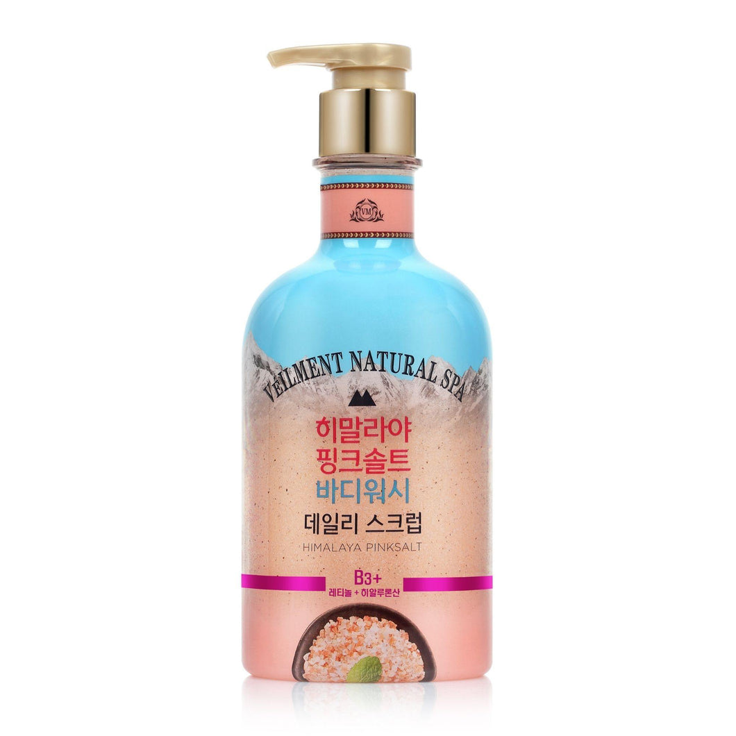 On The Body Veilment Natural Spa Himalaya Pink Salt Scrub Body Cleanser - {{ shop.kloft.com.au}}