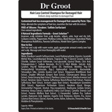 Load image into Gallery viewer, Dr. Groot Anti-Hair Loss Shampoo For Damaged Hair
