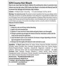 Load image into Gallery viewer, eZn Creamy Hair Bleach
